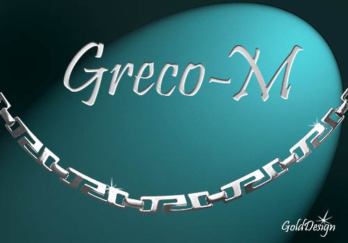 Greco M - řetízek stříbřený